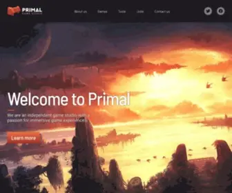 Primalgs.com(Primal Game Studio) Screenshot