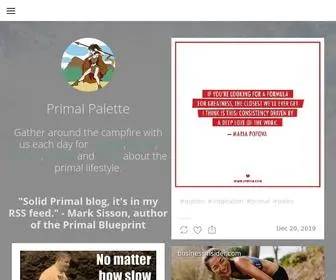 Primalpalette.com(Primal Palette) Screenshot