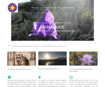 Primaluce.es(Prima Luce) Screenshot