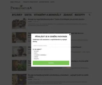 Primanatura.cz(Vše) Screenshot