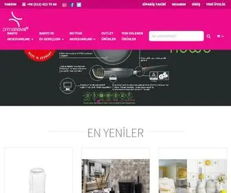 Primanova.com.tr(Banyo Aksesuarları) Screenshot