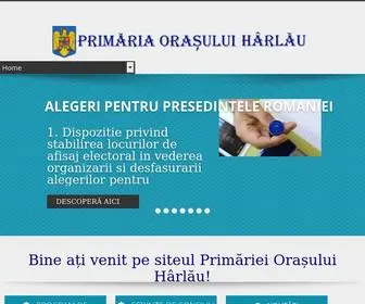 Primaria-Hirlau.ro(Primaria) Screenshot