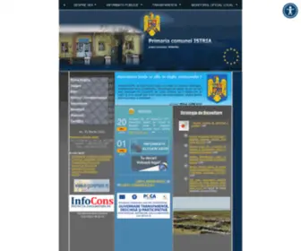 Primaria-Istria.ro(Primaria comunei ISTRIA) Screenshot