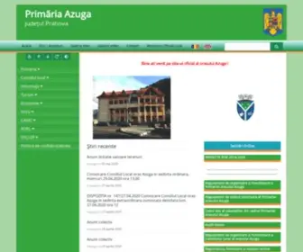 Primariaazuga.ro(Primaria Azuga) Screenshot