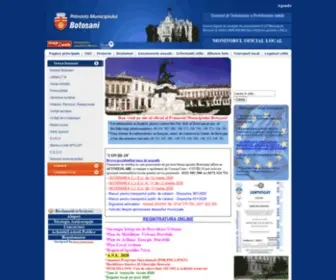 Primariabt.ro(Primaria Botosani) Screenshot