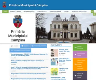 Primariacampina.ro(Primaria Campina) Screenshot