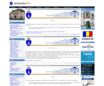 Primariacampulung.ro(Primaria Municipiului Campulung) Screenshot