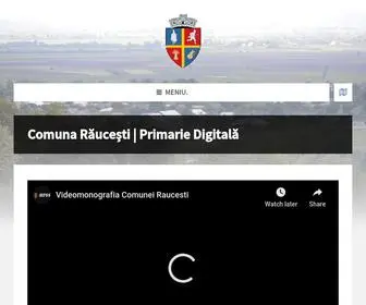 Primariaraucesti.ro(Răucesti) Screenshot