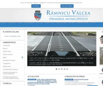 Primariavl.ro(Râmnicu Vâlcea) Screenshot