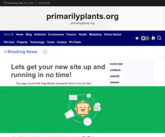 Primarilyplants.org(primarilyplants) Screenshot