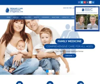 Primarycareofappleton.com(Primary Care Associates of Appleton) Screenshot