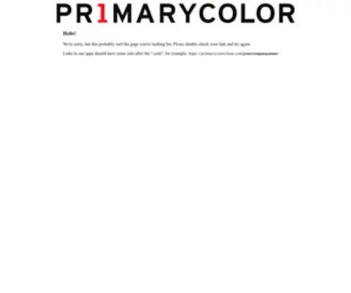 Primarycolorclient.com(Primary Color) Screenshot