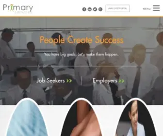 Primaryservices.com(Staffing Agency) Screenshot