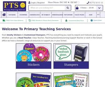 Primaryteaching.co.uk(Primary Teaching Services Ltd) Screenshot