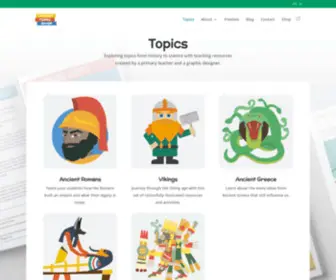 Primarytopicshop.com(Primary Topic Shop) Screenshot