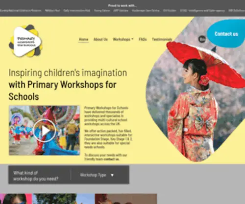 Primaryworkshopsforschools.com(Primary Workshops) Screenshot