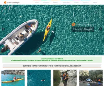 Primasardegna.com(Kayak Sardegna) Screenshot