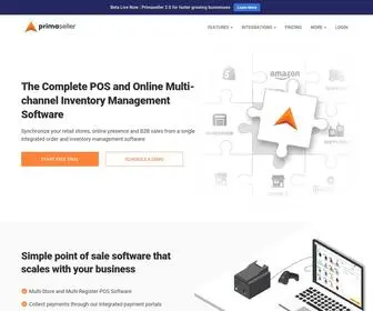 Primaseller.com(Multichannel Inventory and Order Management Software for Omnichannel Retailers) Screenshot