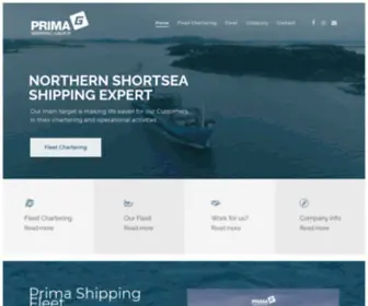 Primas.fi(Prima Shipping Group) Screenshot