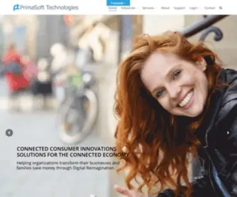 Primasofttechnologies.com(PrimaSoft Technologies) Screenshot