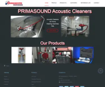 Primasound.com(Primasound) Screenshot