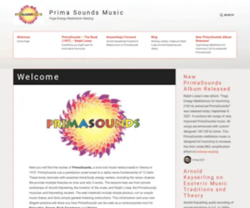 Primasounds.com(Primasounds) Screenshot