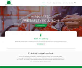 Primatunggal.com(Total Fire Solutions and Propane Outboards Motor) Screenshot