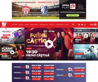 Primatv.ro(PRIMA TV) Screenshot