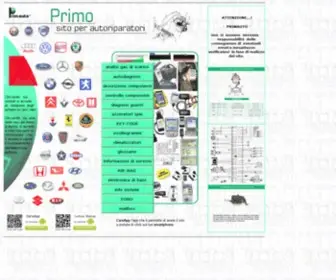 Primauto.net(SITO PER AUTORIPARATORI) Screenshot