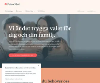 Primavard.se(Vård) Screenshot