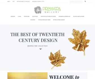 Primaveragallery.com(Primavera Gallery) Screenshot
