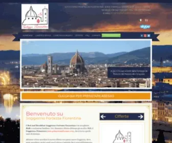 Primaverainflorence.com(Soggiorno Fortezza Fiorentina) Screenshot