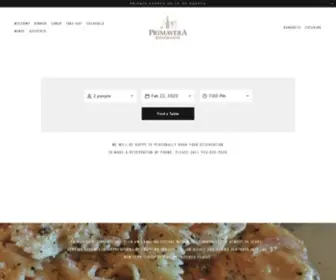 Primavera.me(Primavera Ristorante) Screenshot