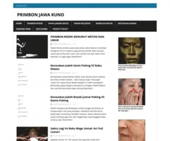 Primbonku.com(Primbon Jawa Kuno) Screenshot