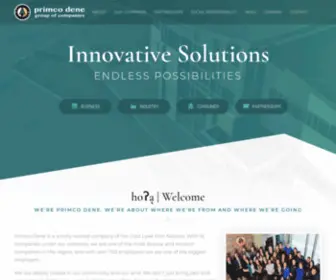 Primcodene.com(Primco Dene Group of Companies) Screenshot