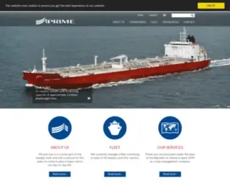 Prime-Marine.net(Marine Corporation) Screenshot