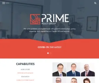 Prime-Policy.com(Prime Policy Group) Screenshot