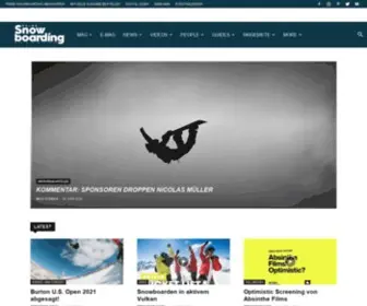 Prime-Snowboarding.de(Prime Snowboarding Magazine) Screenshot