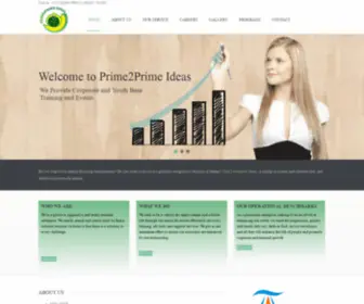 Prime2Primeideas.com(Prime2Prime Ideas) Screenshot