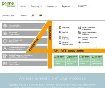 Prime4Services.com(prime4services) Screenshot