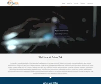 Primeae.com(Prime Tek) Screenshot