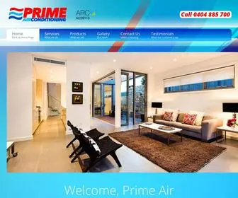 Primeair.com.au(Prime Air) Screenshot