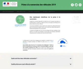 Primealaconversion.gouv.fr(Prime à la conversion des véhicules) Screenshot