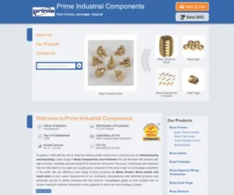 Primebrasscomponents.com(Prime Industrial Components) Screenshot