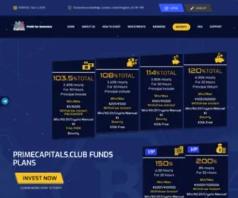 Primecapitals.club(Go business go profit) Screenshot