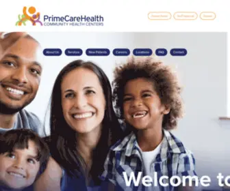 Primecarechi.org(PrimeCare Community Health) Screenshot