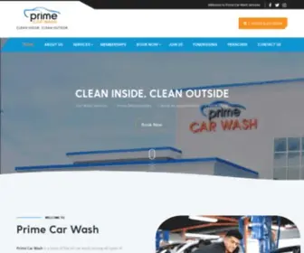 Primecarwash.com(Primecarwash) Screenshot
