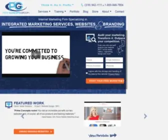 Primeconcepts.com(Grow your business with marketing) Screenshot