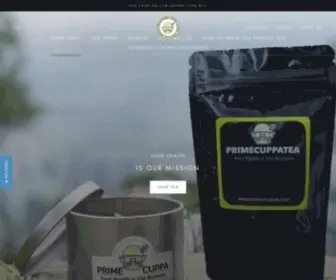 Primecuppa.com(Premium Loose Leaf Online) Screenshot