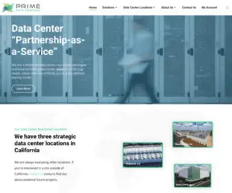 Primedatacenters.com(Data Center Development Partner) Screenshot